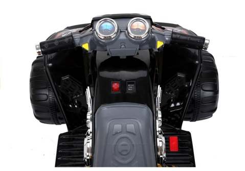 ATV Electric Medium Quad Negru, Motor 2x45W, MP3 și USB [5]