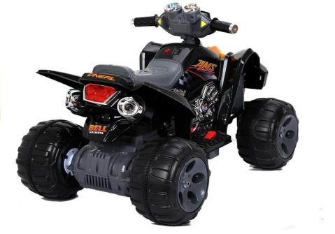 ATV Electric Medium Quad Negru, Motor 2x45W, MP3 și USB [4]