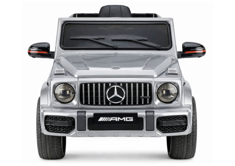 Mașinuță Electrică Mercedes AMG G 63 Argintiu lăcuit [3]