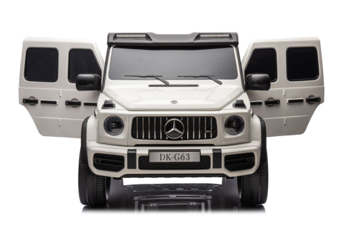 Masinuță electrică Mercedes G63 4X4 XXL 24V Albă DK-G63 [2]