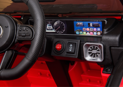 Mașinuță electrică Mercedes G63 Roșu, BBH-0003 EZ [10]
