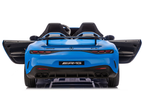 Mașinuță electrică Mercedes GT63 AMG DK-GT63 24V LCD, Albastru Lăcuit [7]