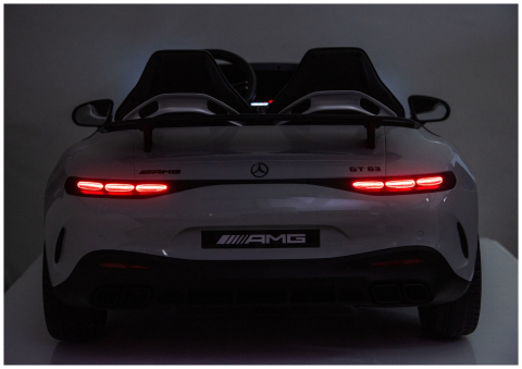 Mașinuță electrică Mercedes GT63 AMG DK-GT63 24V, LCD, Gri Deschis Lăcuit [13]