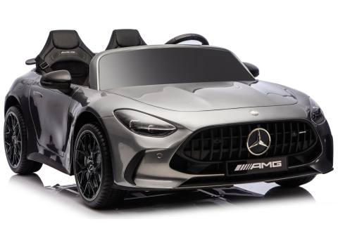 Vehicule electrice copii - Mașinuță electrică Mercedes GT63 AMG DK-GT63 24V LCD, Gri Lăcuit