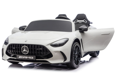 Mașinuță electrică Mercedes GT63 AMG DK-GT63 24V LCD, Alb [4]