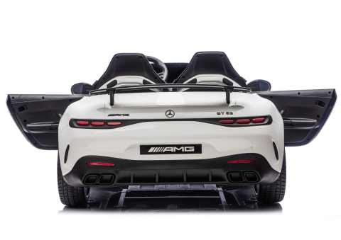 Mașinuță electrică Mercedes GT63 AMG DK-GT63 24V LCD, Alb [5]