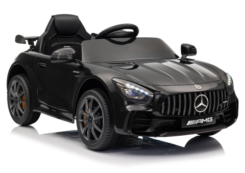 Vehicule electrice copii - Mașinuță electrică Mercedes SLS AMG GT R Negru