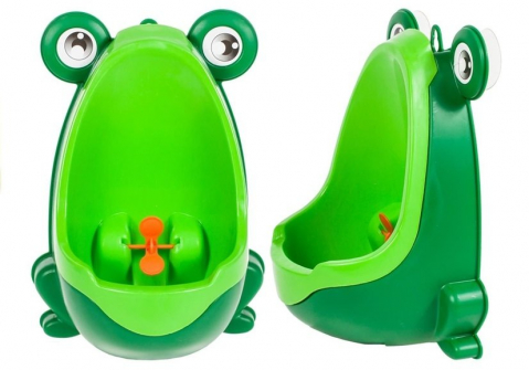 Bebelul – Mini pisoar broasca verde cu ventuze pentru baieti [1]