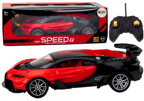 Masinute R/C - masinuta-rc-sport-rosie-1-16-lumini-20km-h-Bebelul