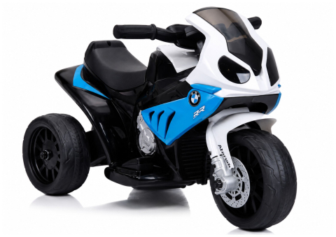 Vehicule electrice copii - Motocicleta electrica BMW S1000RR Albastra 6V pentru copii, 2 ani+