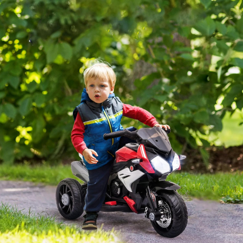 Motocicleta electrica pe baterii pentru copii Bebelul [3]