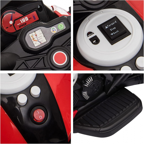 Motocicleta electrica pe baterii pentru copii Bebelul [2]