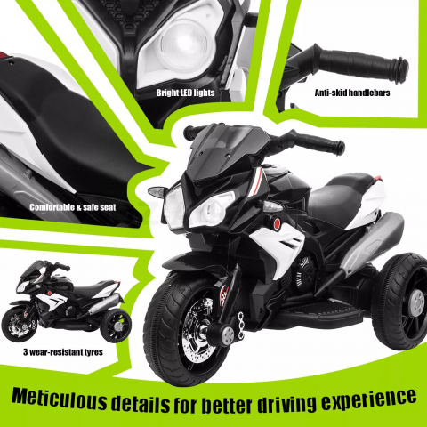 Motocicleta electrica pe baterii pentru copii Bebelul [7]
