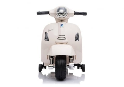 Motocicleta electrica pentru copii, Mini Vespa GTS300, baterie 4mAh, ALB [5]