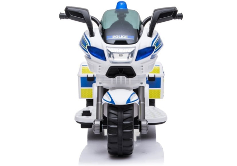 Motocicleta electrica politie TR1912 Alba 6V pentru copii, 2 ani+ [5]