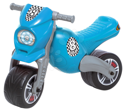 Ride-on - Motocicleta tip taxiu albastru pentru copii ride-on fara pedale