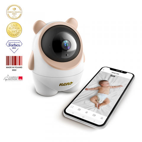 Camera Bebelusului - Monitor video inteligent Neno Ami IP-Wi-Fi pentru bebeluși
