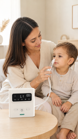 Neno Grasso – aspirator nazal electronic fără fir pentru copii [7]