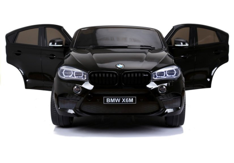Mașinuță Electrică BMW X6M Neagră Vopsită - Ediție Premium [10]
