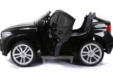 Mașinuță Electrică BMW X6M Neagră Vopsită - Ediție Premium [4]