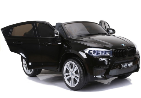 Mașinuță Electrică BMW X6M Neagră Vopsită - Ediție Premium [9]