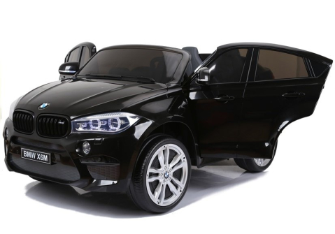 Mașinuță Electrică BMW X6M Neagră Vopsită - Ediție Premium [3]