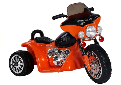 Vehicule electrice copii - Motocicletă electrică pentru copii JT568 Portocaliu, Motor 35W