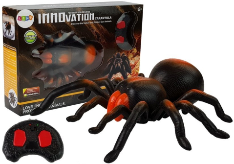 Jucarii cu telecomanda (RC) - Paianghen cu telecomanda Tarantula portocaliu-negru, 8 ani+