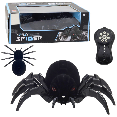 Jucarii cu telecomanda (RC) - Paianjen cu telecomanda Black Widow efect abur, 8 ani+