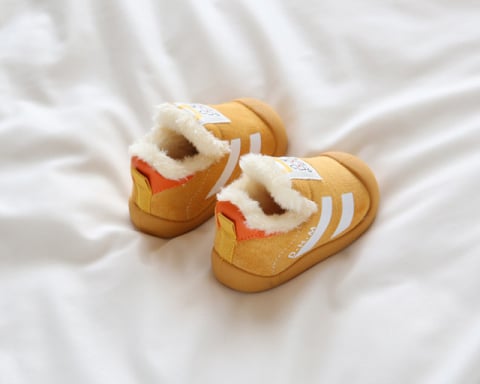 Pantofi galben mustar imblaniti - Stripes [8]