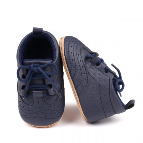 Pantofiori bleumarine pentru baietei - Peter [2]