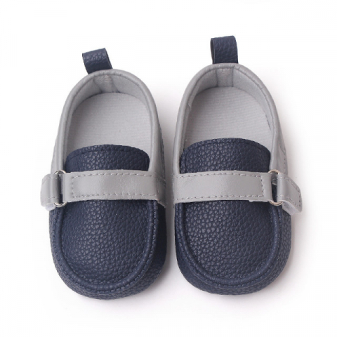 Pantofiori bleumarine tip mocasini - Beldy [2]