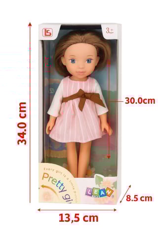 Jucarii Copii - Papusa cu par saten lung Bebelul