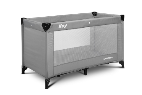 Patut De Calatorie KEY Grey cu Saltea si Geanta de Transport [2]