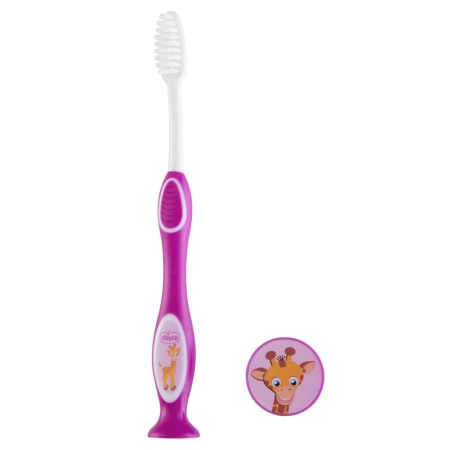 Igiena si ingrijire - Periuta de dinti Chicco cu inel de protectie