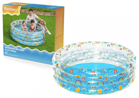 Piscine gonflabile - Piscina gonflabila cu fructe 150 cm x 53 cm Bestway 51045