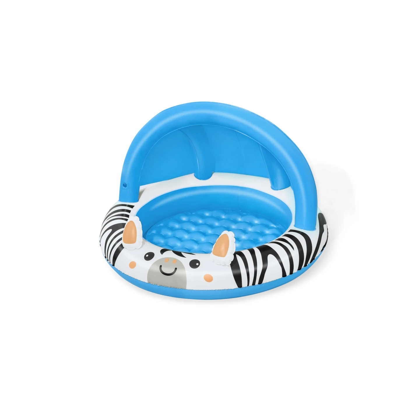 Piscine gonflabile - Piscină gonflabilă Zebra Safari cu acoperiș UV Bestway pentru copii mici