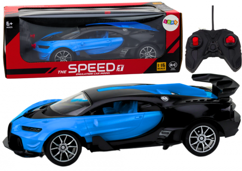 Masinute R/C - masinuta-rc-sport-albastra-1-16-lumini-20km-h-Bebelul