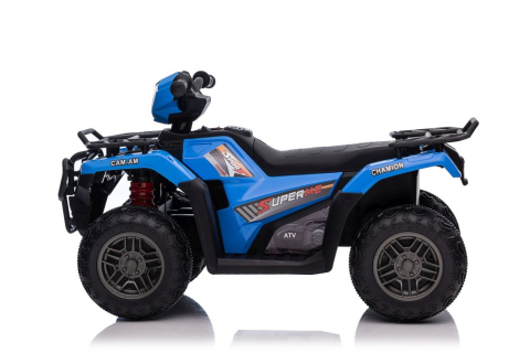 Quad Electric LEAN Toys JC915 Albastru, Vehicul pentru Copii 3 ani+ [4]