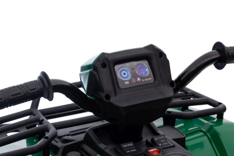 Quad Electric JC915 Verde, Baterie 12V, Roti Plastic, Lumini, Sunete, MP3, USB, 3 ani+ [20]