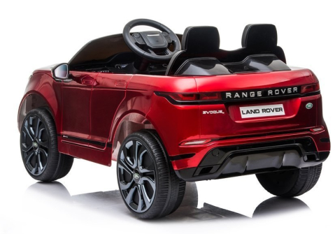 Mașinuță electrică Range Rover Evoque Roșu Metalizat, 2x45W, USB [3]