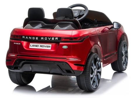 Mașinuță electrică Range Rover Evoque Roșu Metalizat, 2x45W, USB [5]