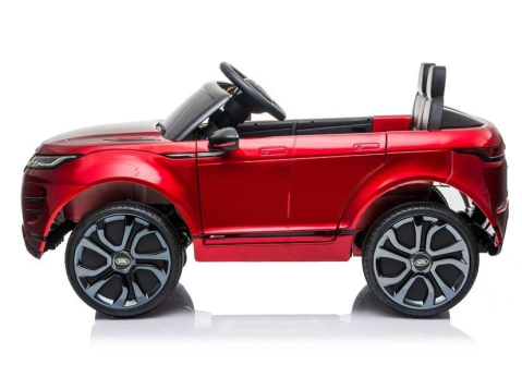Mașinuță electrică Range Rover Evoque Roșu Metalizat, 2x45W, USB [6]