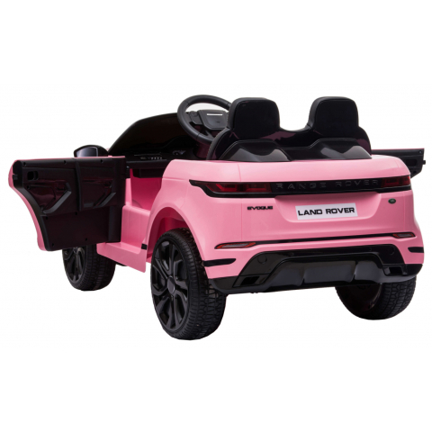 Range Rover Evoque - Masinuta electrica Licentiata roz 4x4 EVA 12V cu telecomanda parentala [3]