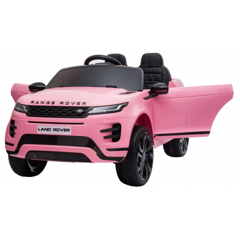 Range Rover Evoque - Masinuta electrica Licentiata roz 4x4 EVA 12V cu telecomanda parentala [2]