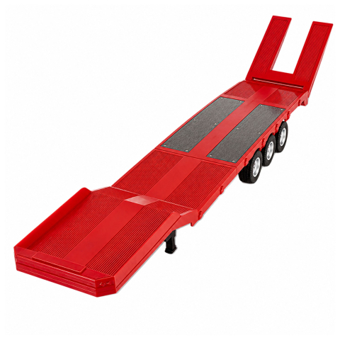 Remorca platforma pentru Scania 770S Huina Rosu 1:18, 8 ani+ [2]