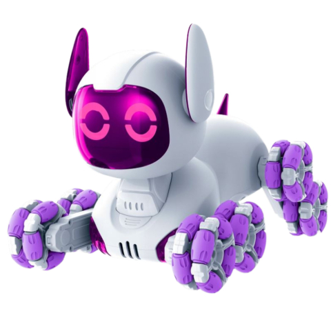 Robot cu telecomanda Caine TOOBY 4WD 360 Lumini Sunete, 8 ani+ [3]