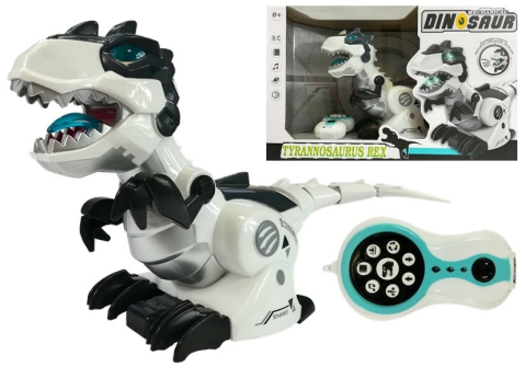 Jucarii cu telecomanda (RC) - Robot cu telecomanda Dinozaur Tyrannosaurus rex Interactiv, 6 ani+