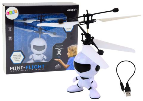 Jucarii cu telecomanda (RC) - Robot cu telecomanda Drona Astronaut zburator, 8 ani+