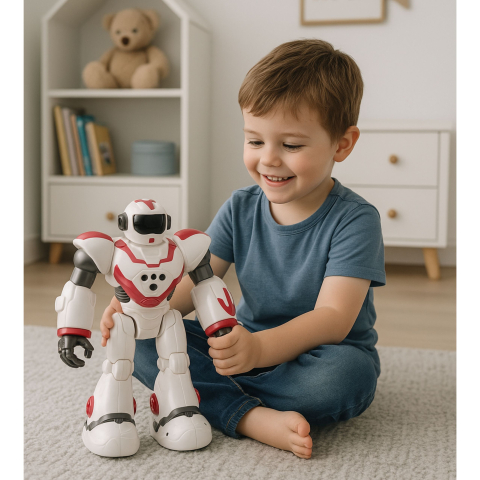Robot cu telecomanda U Ictory Interactiv 16 Functii Roz [5]